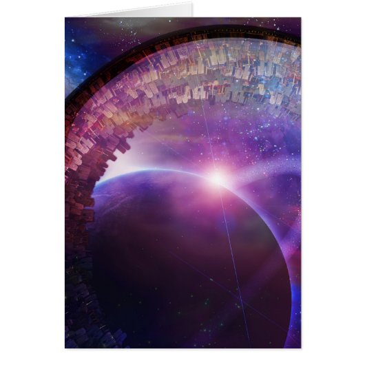 Multigenerational Interstellar City Ship Cards (Front)