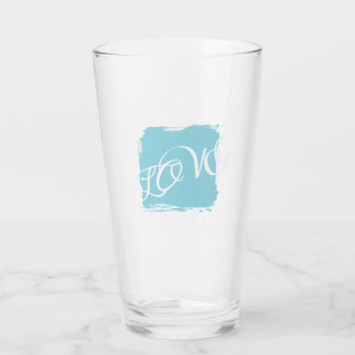 Multilingual Love Tumbler – Mint Blue + LOVE