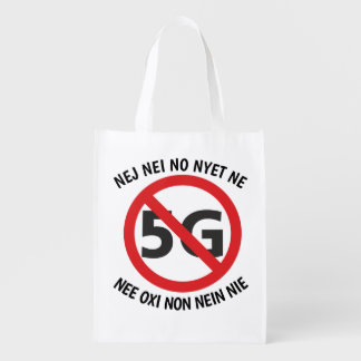 Multilingual No to 5G bag