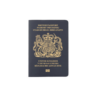Multilingual UK Passport Cover