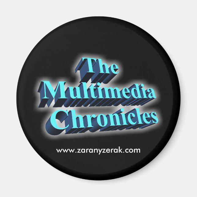 Multimedia Chronicles Fridge Magnet (Front)