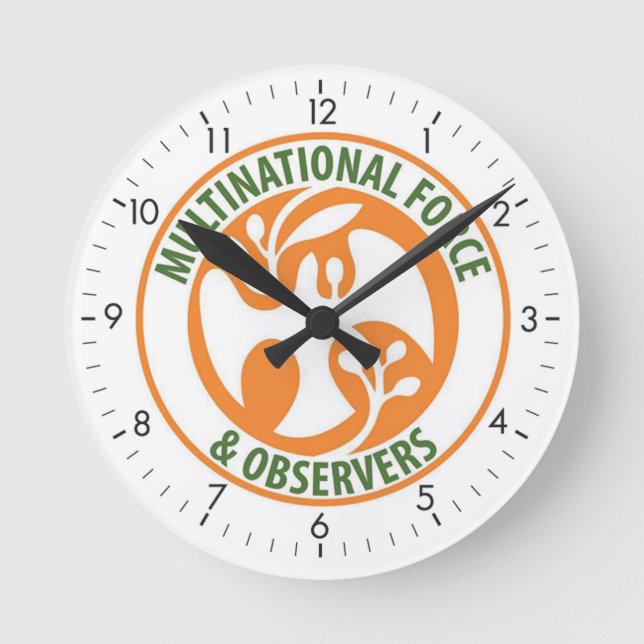 Multinational Force & Observers (MFO) Sinai, Egypt Round Clock (Front)