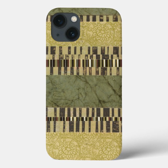 Multipatterned Panel Painting Case-Mate iPhone Case (Back)