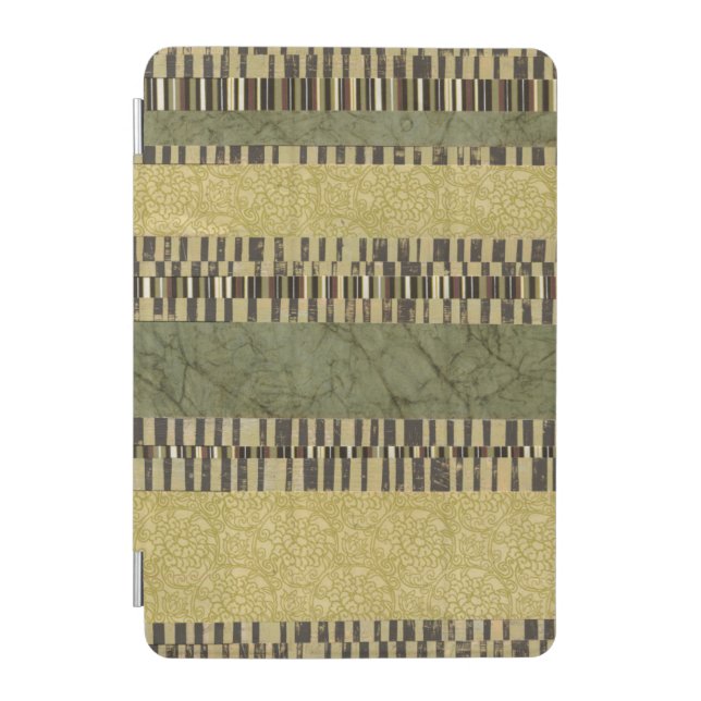 Multipatterned Panel Painting iPad Mini Cover (Front)