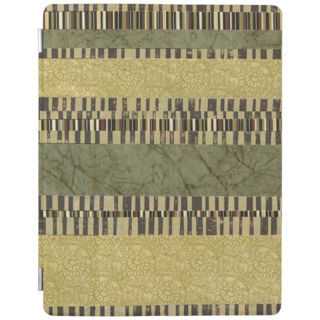 Multipatterned Panel Painting iPad Smart Cover (Front)