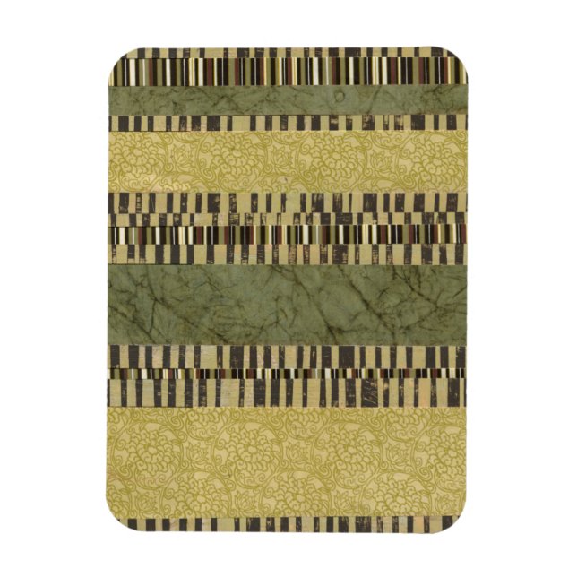 Multipatterned Panel Painting Magnet (Vertical)