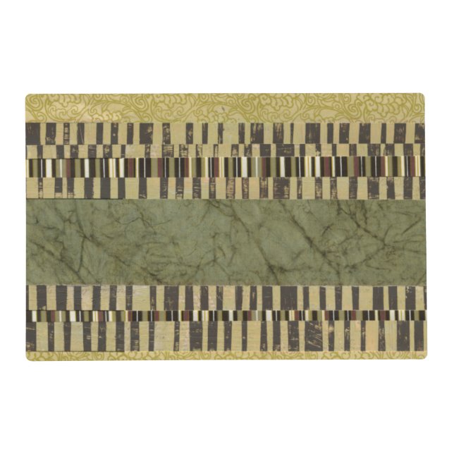 Multipatterned Panel Painting Placemat (Front)