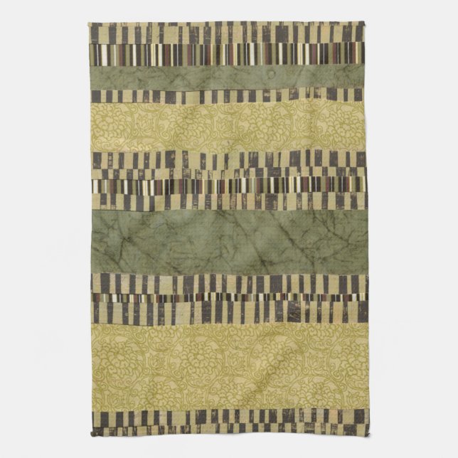 Multipatterned Panel Painting Towel (Vertical)