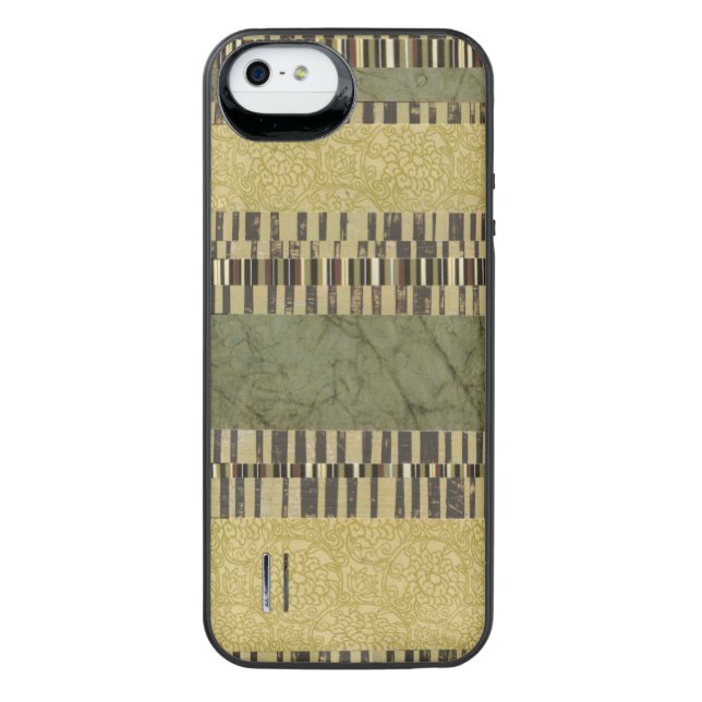 Multipatterned Panel Painting Uncommon iPhone Case (Back)