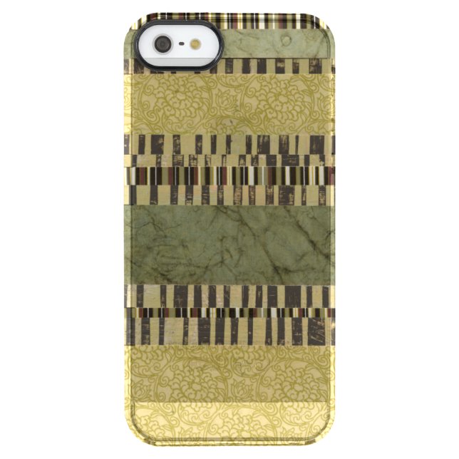 Multipatterned Panel Painting Uncommon iPhone Case (Back)