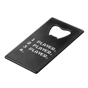 MULTIPLAYER CREDIT CARD BOTTLE OPENER