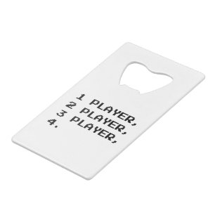 MULTIPLAYER CREDIT CARD BOTTLE OPENER
