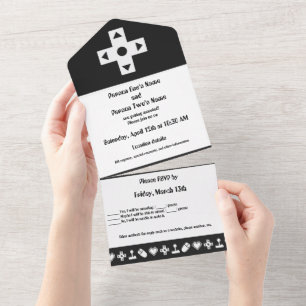 Multiplayer Mode in Black All In One Invitation