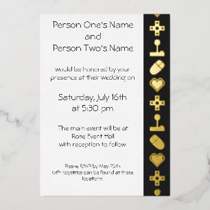 Multiplayer Mode in Black Foil Invitation