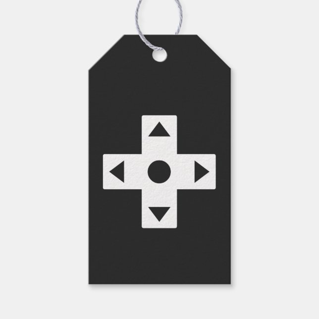 Multiplayer Mode in Black Gift Tag (Front)