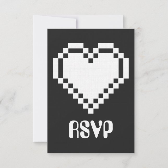 Multiplayer Mode in Black RSVP Card (Front)