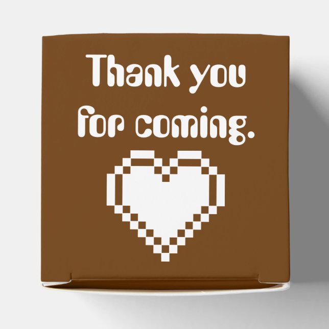 Multiplayer Mode in Chocolate Favor Box (Top)