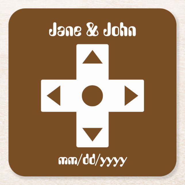 Multiplayer Mode in Chocolate Paper Coaster (Front)