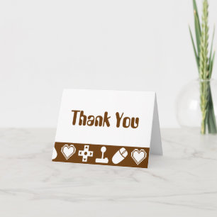 Multiplayer Mode in Chocolate Thank You Card