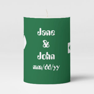 Multiplayer Mode in Green Pillar Candle