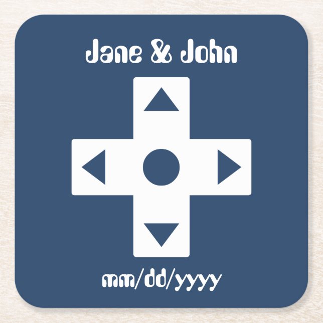 Multiplayer Mode in Navy Paper Coaster (Front)