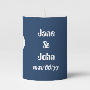 Multiplayer Mode in Navy  Pillar Candle