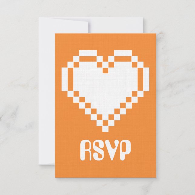 Multiplayer Mode in Orange RSVP Card (Front)