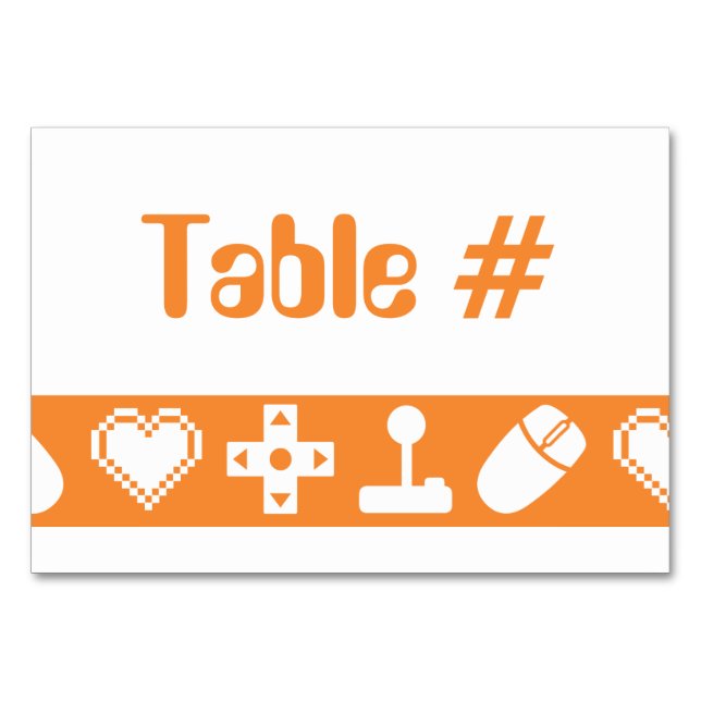 Multiplayer Mode in Orange Table Card (Front)