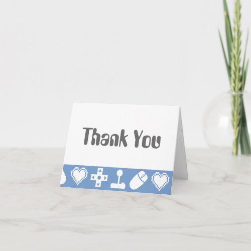 Multiplayer Mode in Periwinkle Thank You Card