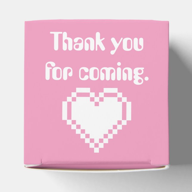 Multiplayer Mode in Petal Pink Favor Box (Top)