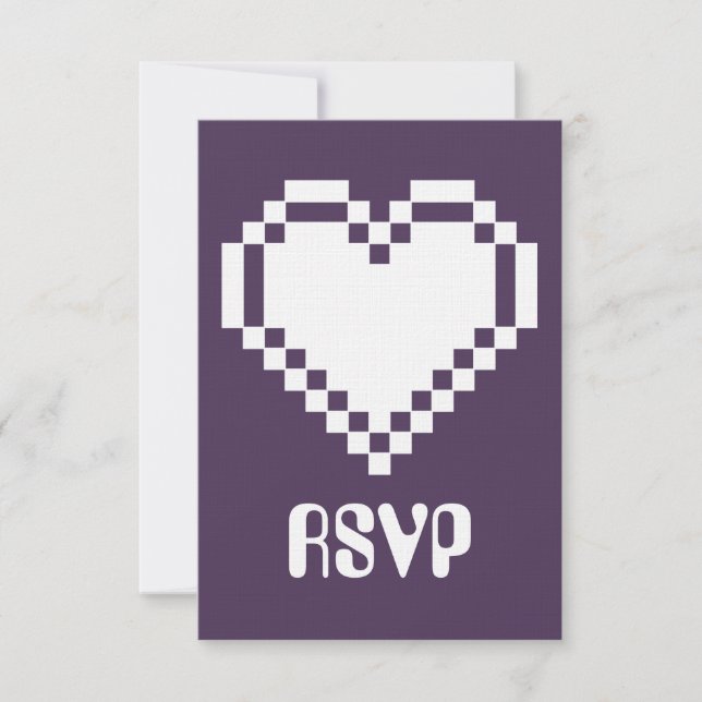 Multiplayer Mode in Purple RSVP Card (Front)