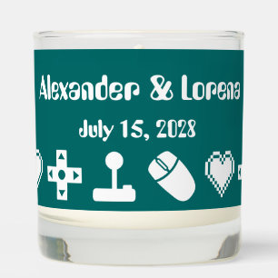 Multiplayer Mode in Teal Scented Candle