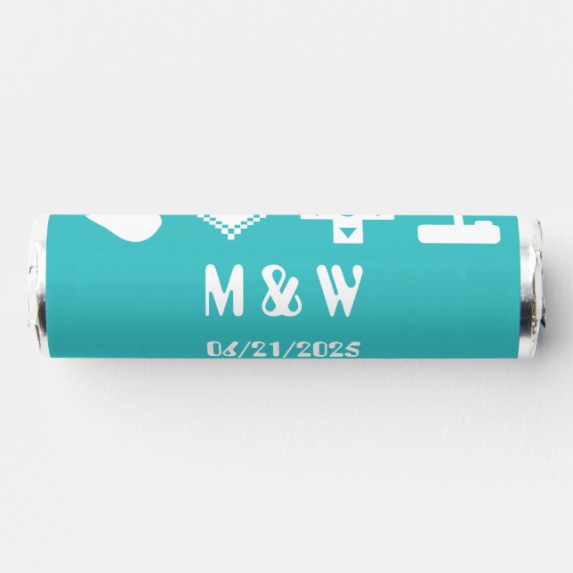 Multiplayer Mode in Turquoise Breath Savers® Mints (Front)