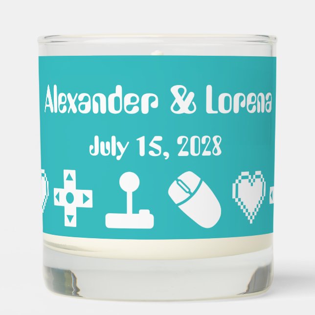 Multiplayer Mode in Turquoise Scented Candle (Front)