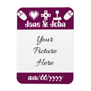 Multiplayer Mode in Wine Save-the-Date Magnet