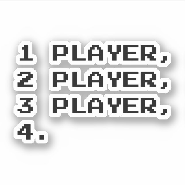 MULTIPLAYER STICKER (Front)