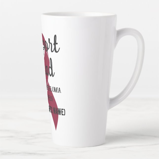 Multiple Awareness  Latte Mug (Right)
