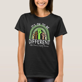 Multiple Chemical Sensitivity Awareness Lime Green T-Shirt