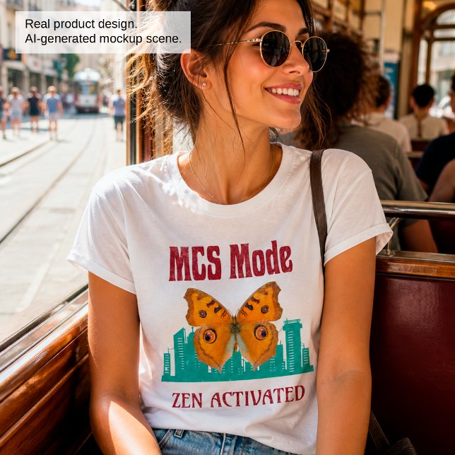 Multiple Chemical Sensitivity Awareness MCS Mode T-Shirt (Creator Uploaded)