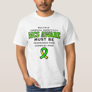 Multiple Chemical Sensitivity MCS Awareness T-Shirt