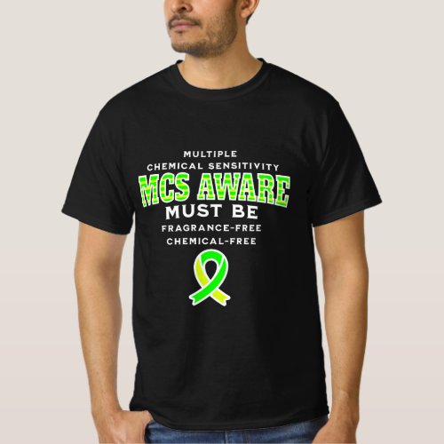 Multiple Chemical Sensitivity MCS Awareness  T_Shirt