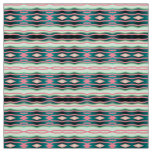 Multiple color horizontal stripes fabric pattern 