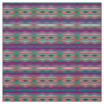 Multiple color horizontal stripes fabric pattern 