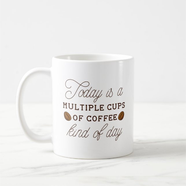 Multiple Cups Of Coffee (Left)