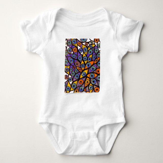 Multiple Eyes Baby Bodysuit (Front)