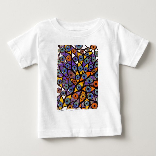 Multiple Eyes Baby T-Shirt (Front)