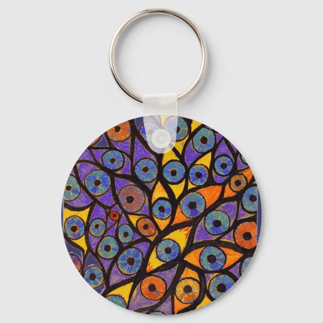Multiple Eyes Keychain (Front)