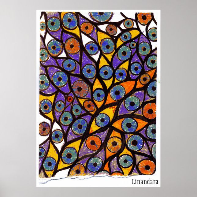 Multiple Eyes Poster (Front)