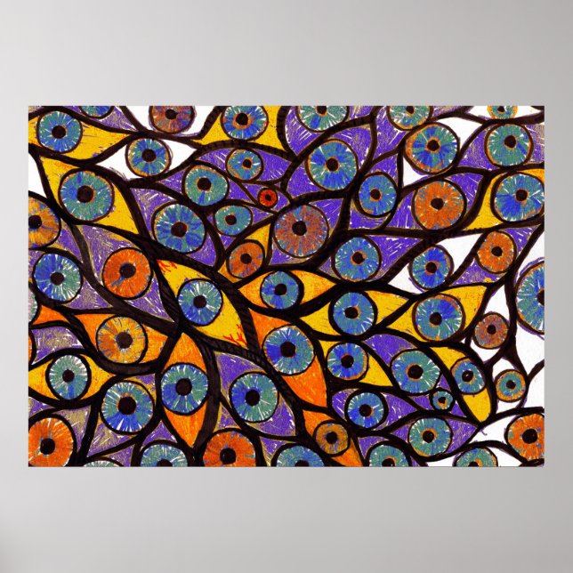 Multiple Eyes Poster (Front)