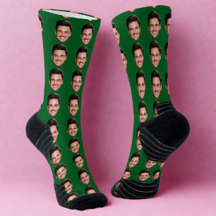 Multiple Face Personalized Socks, Add Your Image  Socks